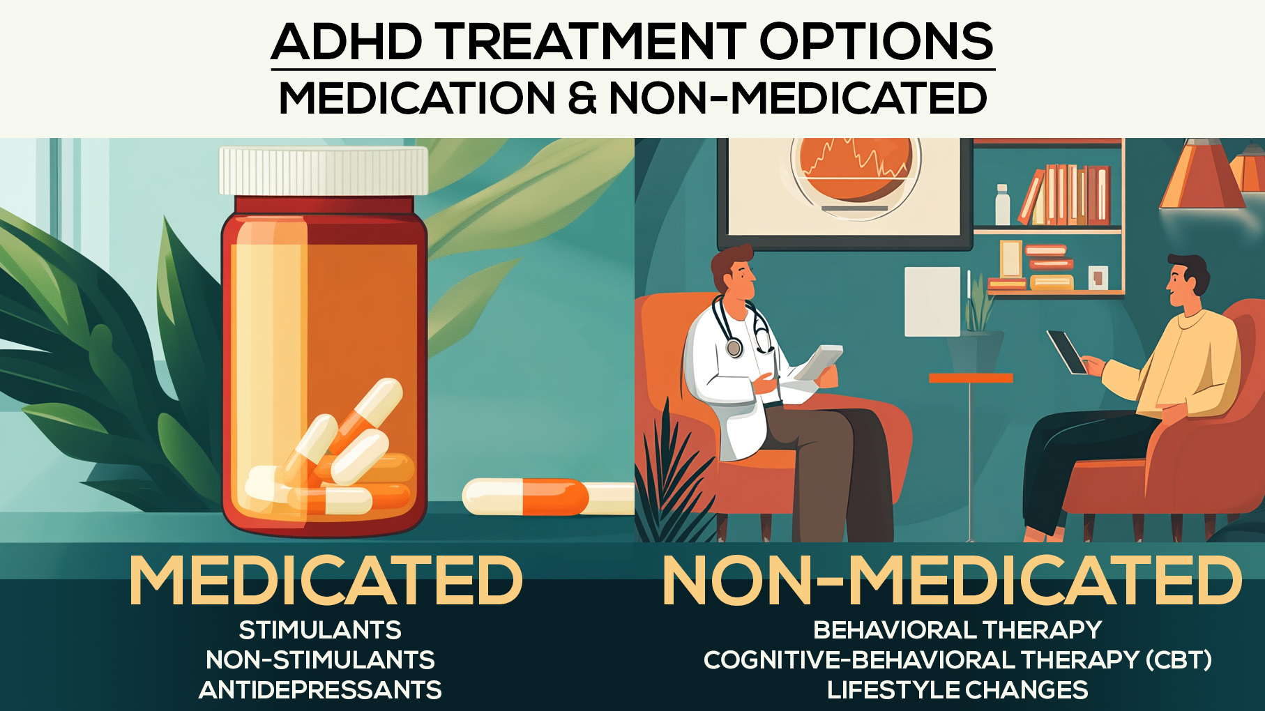 ADHD Treatment: Medication & Non-Medicated Options