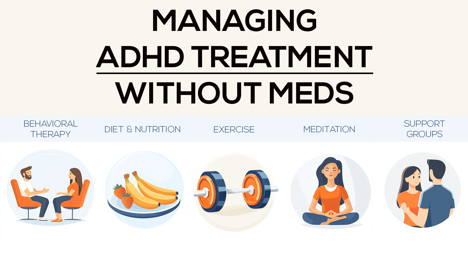 Managing ADHD Treatment Without Meds